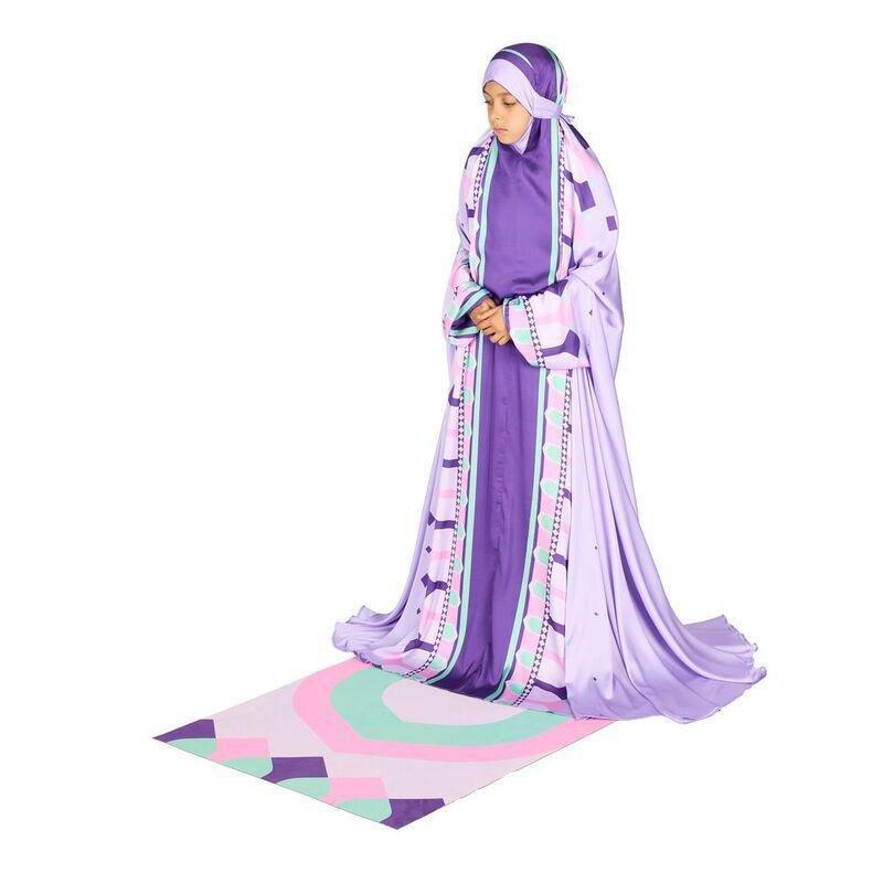 Sabr Divine Arches I Kids Compact Prayer Mat (68 x 107 x 0.1cm), , large image number 3