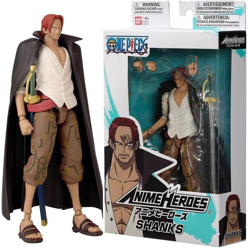 Bandai Anime Heroes One Piece Shanks 7-Inch Figure, , large image number 0