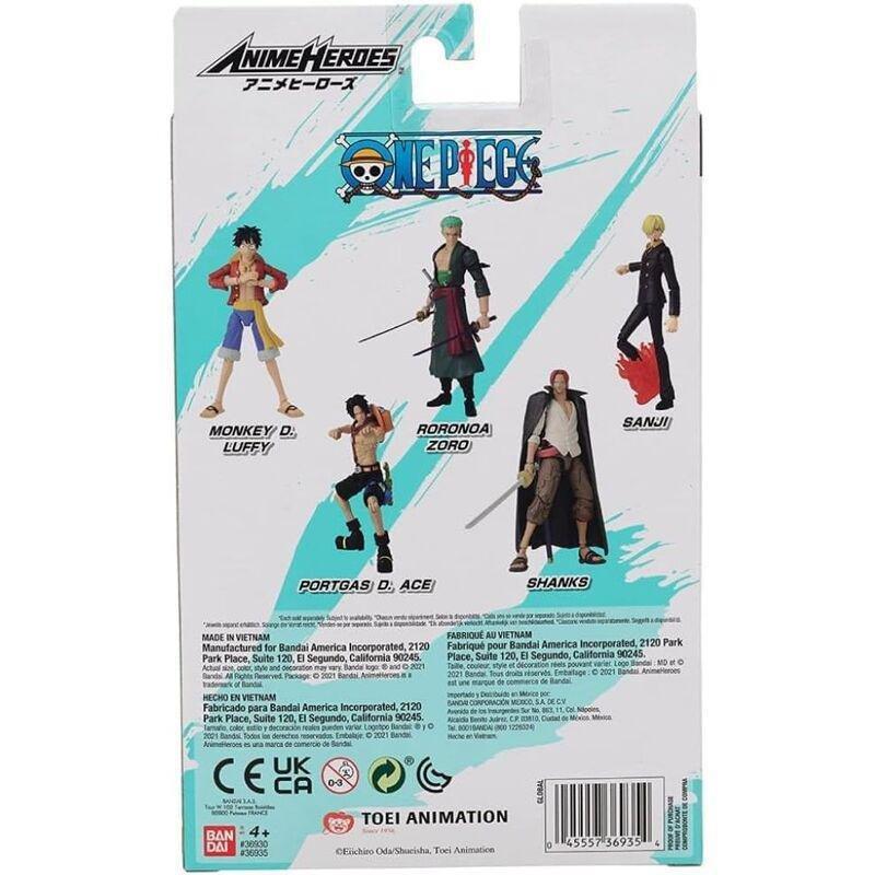 Bandai Anime Heroes One Piece Shanks 7-Inch Figure, , large image number 5