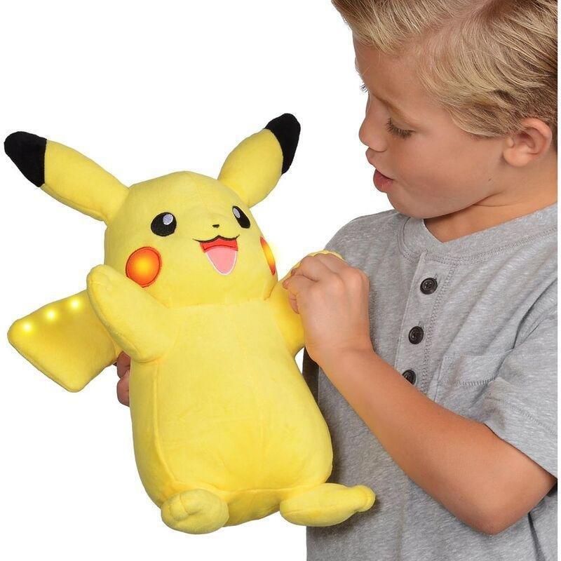 Jazwares Pokémon Power Action Pikachu 10-Inch Plush Toy, , large image number 3
