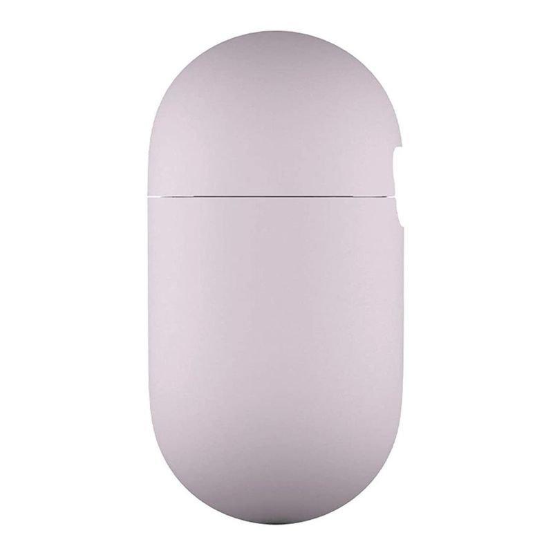 UNIQ - Uniq Lino Hybrid Liquid Silicon Case Lilac Lavander for Apple AirPods Pro