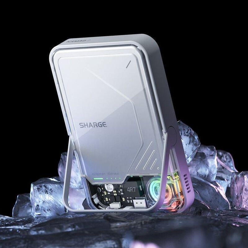 Sharge Icemag 2 - 10000 Mah Qi2 And With Active Cooling Power Bank, , large image number 2