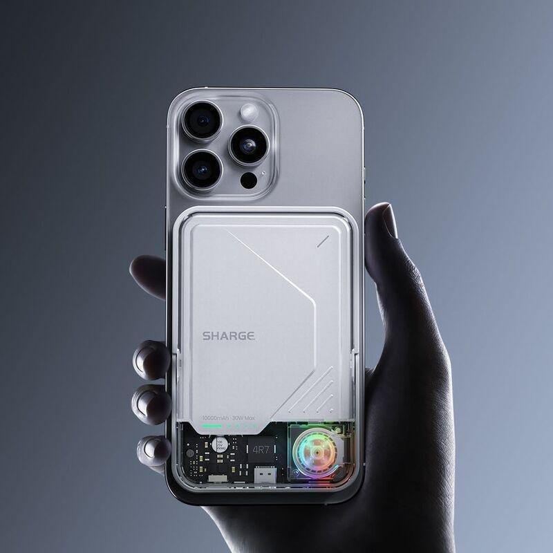 Sharge Icemag 2 - 10000 Mah Qi2 And With Active Cooling Power Bank, , large image number 3