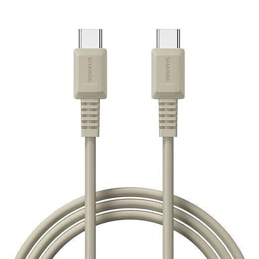 Sharge Sl108 Retro Design 100W Pd 1.2M USB C To C Cable, , large image number 0