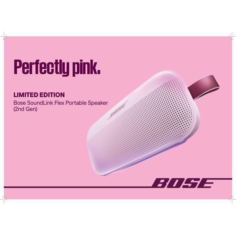 Bose Soundlink Flex II Petal Pink Bluetooth Speaker, , large image number 1