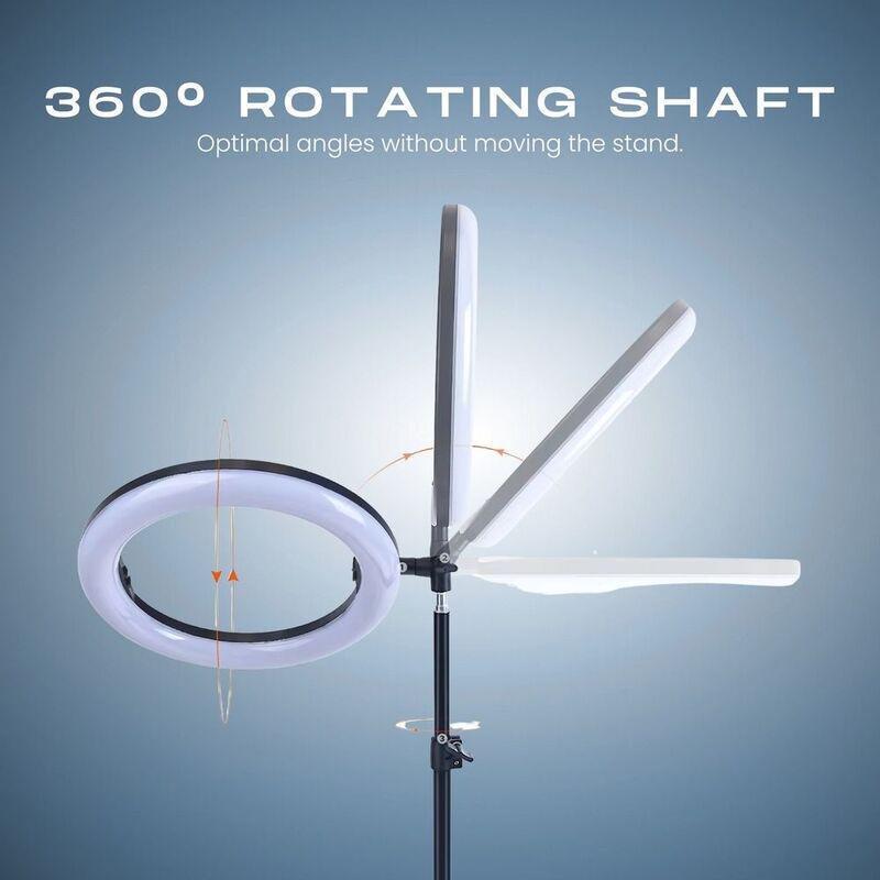 Hyphen 12-Inch Led Ring Light With Adjustable Tripod Stand, , large image number 4