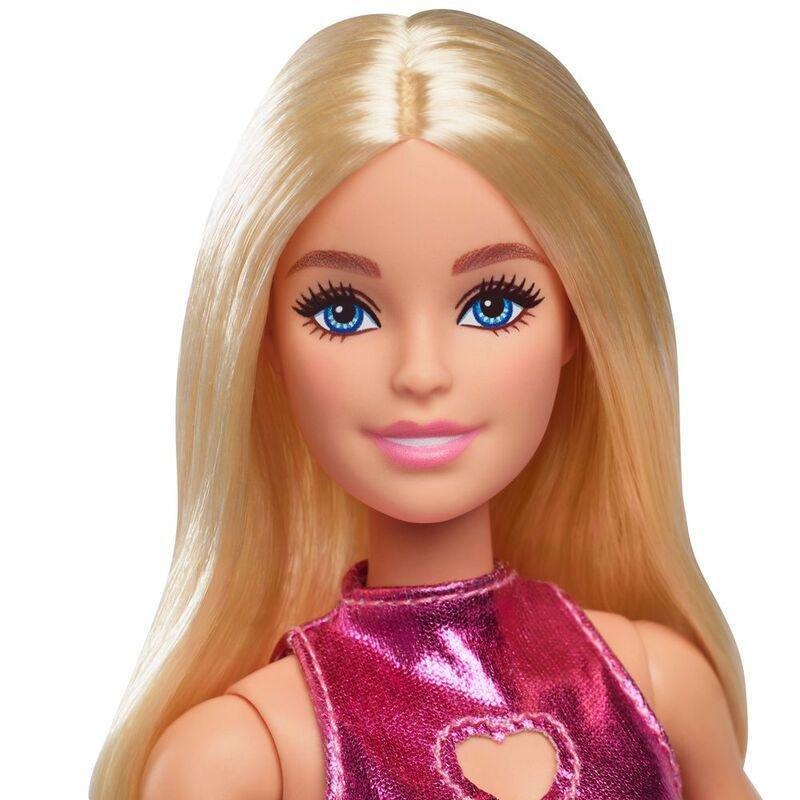 Barbie Fashionistas Doll - Pink Dress Heart Cutout, , large image number 2