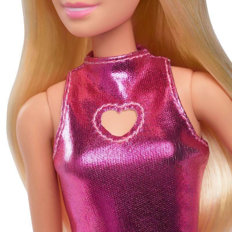 Barbie Fashionistas Doll - Pink Dress Heart Cutout, , large image number 3