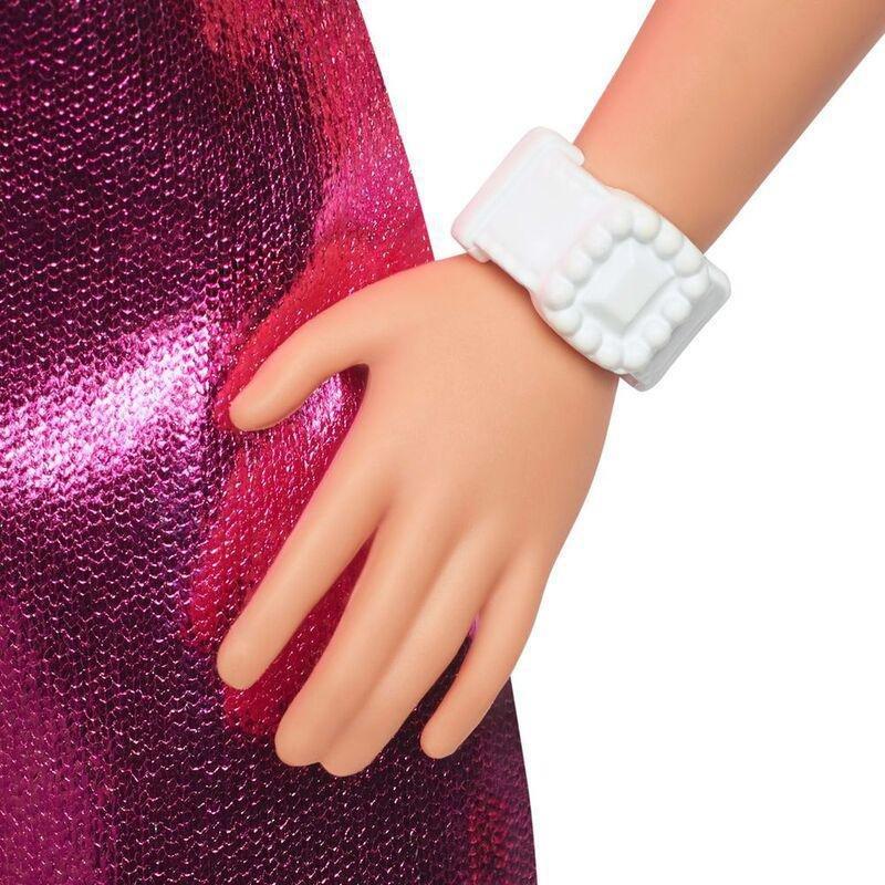 Barbie Fashionistas Doll - Pink Dress Heart Cutout, , large image number 4