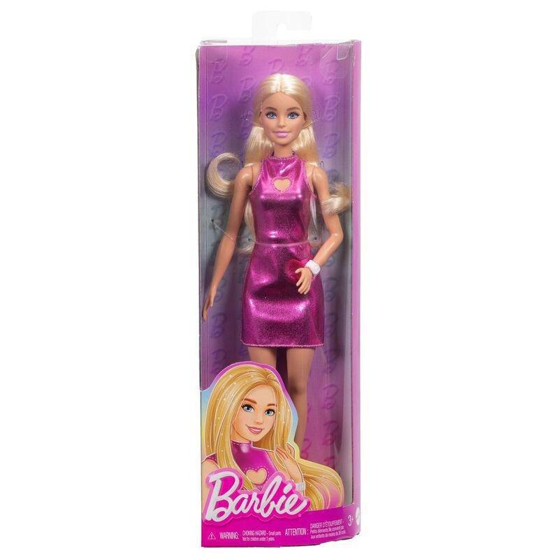 Barbie Fashionistas Doll - Pink Dress Heart Cutout, , large image number 5