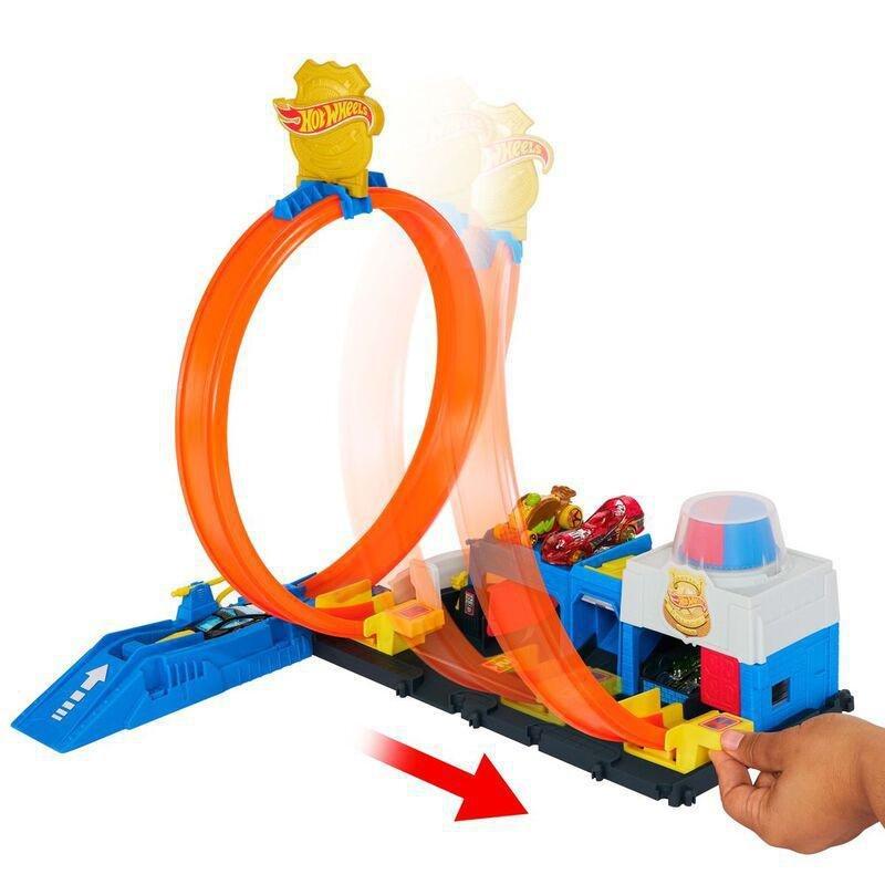 Hot Wheels City Super Police Station Playset, , large image number 2