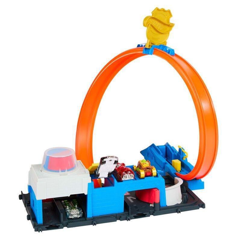 Hot Wheels City Super Police Station Playset, , large image number 4