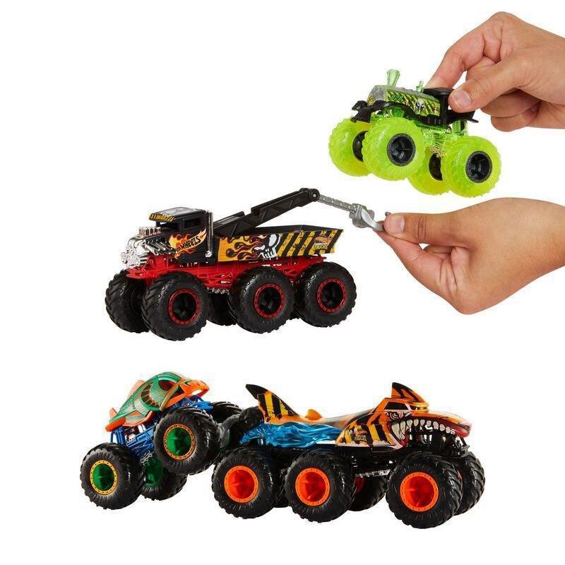 How Wheels Monster Truck Big Rigs 1.64 Scale Diecast Car (Assortment - Includes 1), , large image number 1