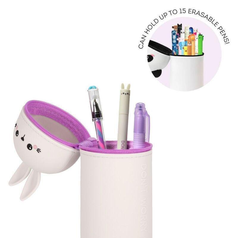 Legami 2-In-1 Silicone Pencil Case - Kawaii - Bunny, , large image number 1