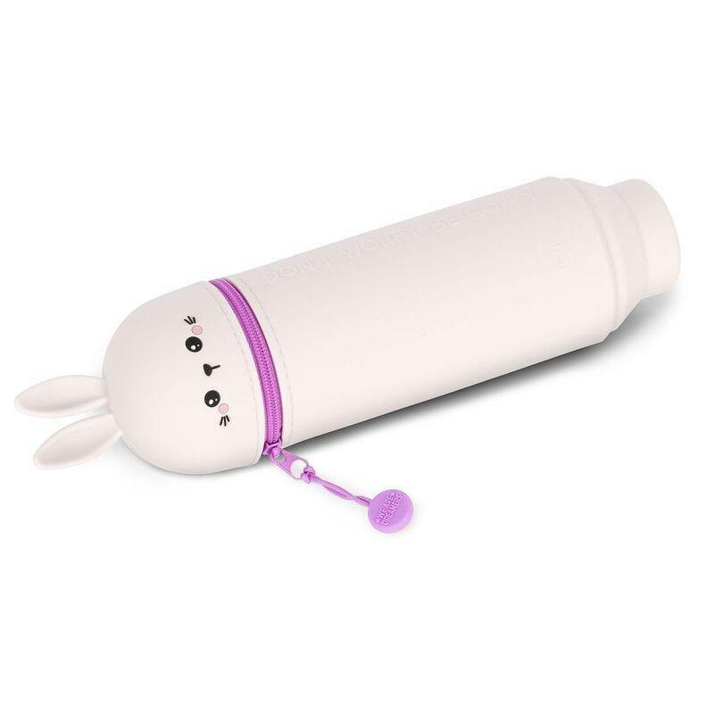 Legami 2-In-1 Silicone Pencil Case - Kawaii - Bunny, , large image number 2