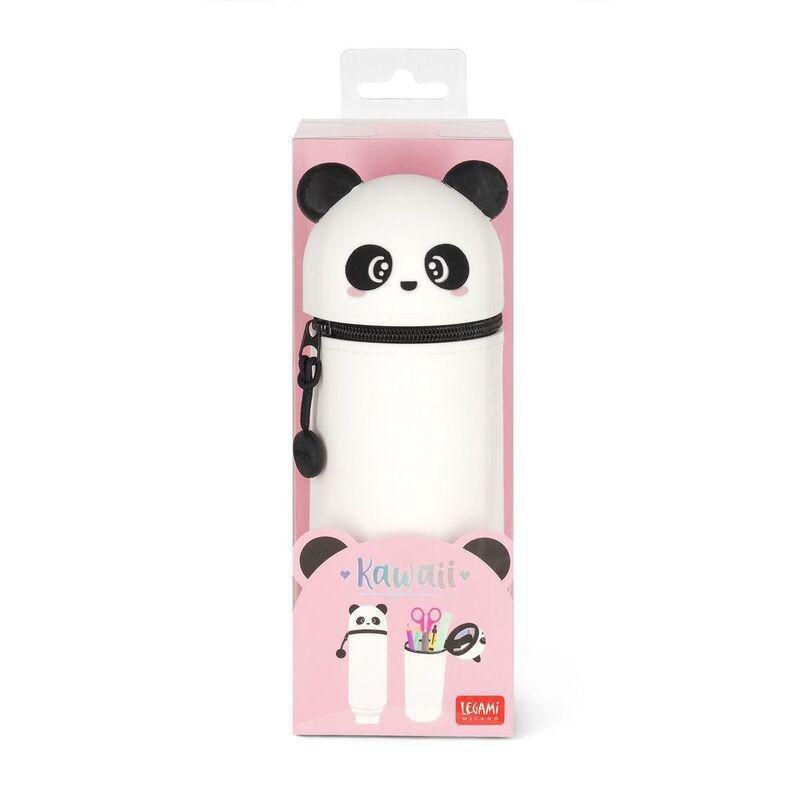 Legami 2-In-1 Silicone Pencil Case - Kawaii - Panda, , large image number 5