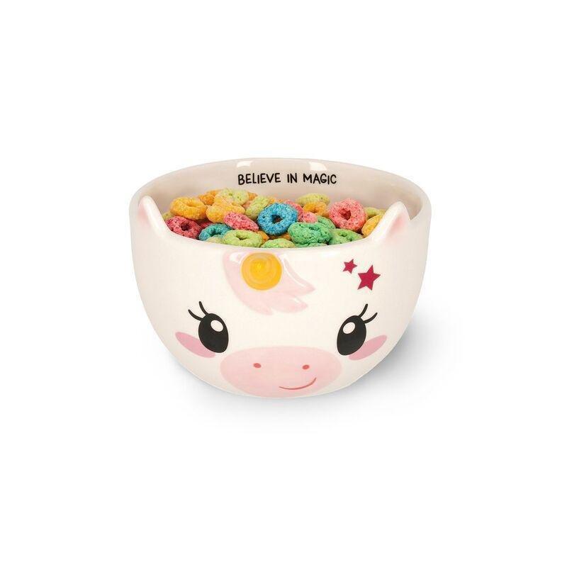 Legami Stoneware Cereal Bowl - Buongiorno! - Unicorn, , large image number 1