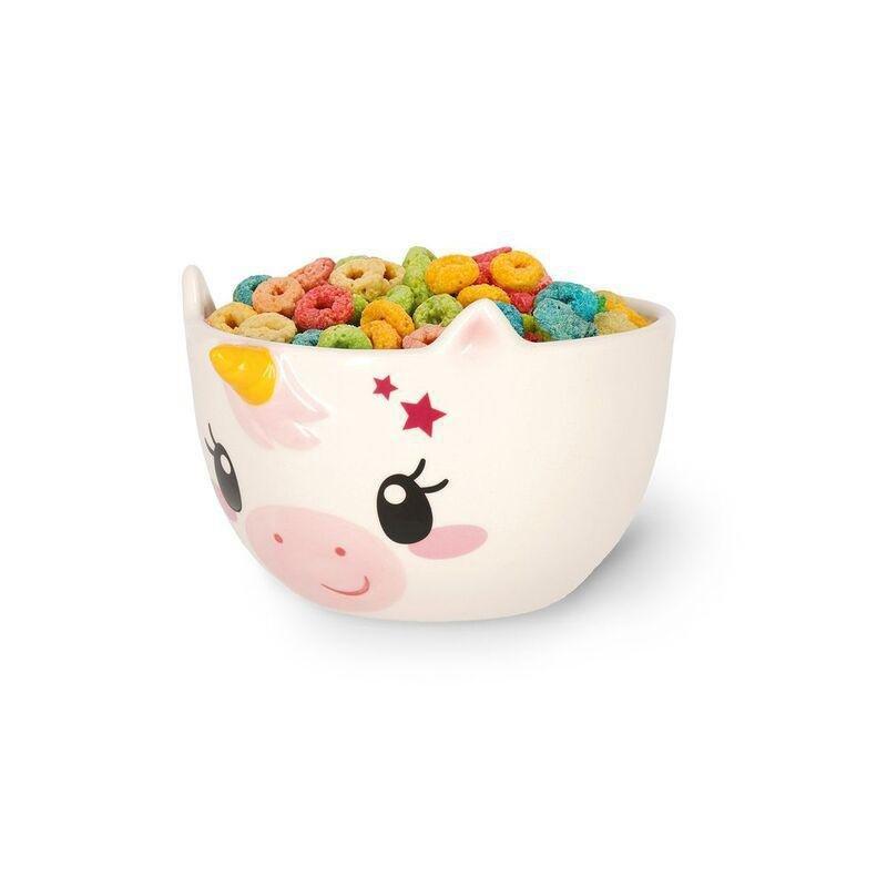 Legami Stoneware Cereal Bowl - Buongiorno! - Unicorn, , large image number 3