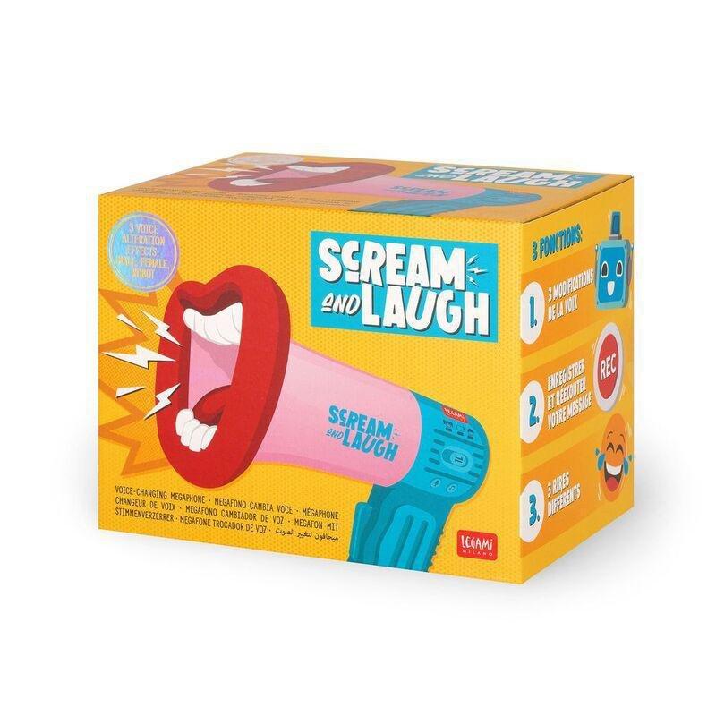 Legami Voice-Changing Megaphone - Scream and Laugh, , large image number 3