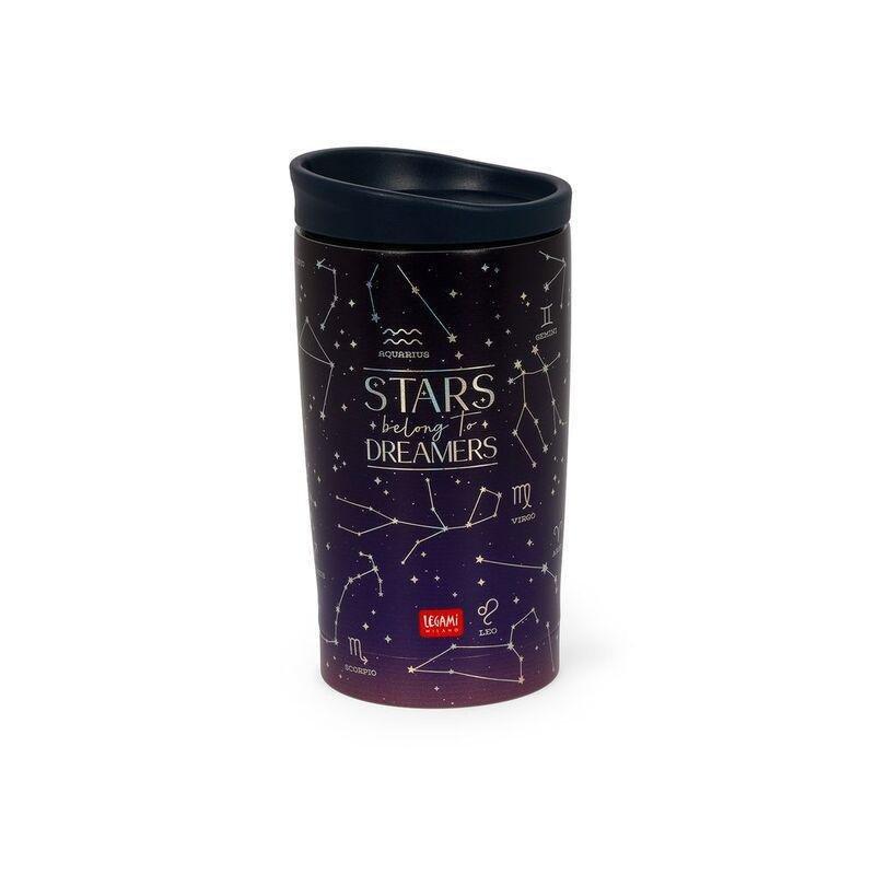 Legami Vacuum Tumbler - Hot & Cold - Tumbler 275 ml - Stars, , large image number 0