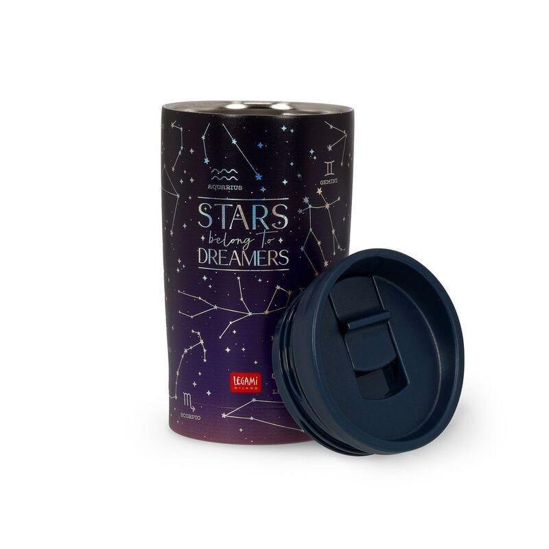 Legami Vacuum Tumbler - Hot & Cold - Tumbler 275 ml - Stars, , large image number 1
