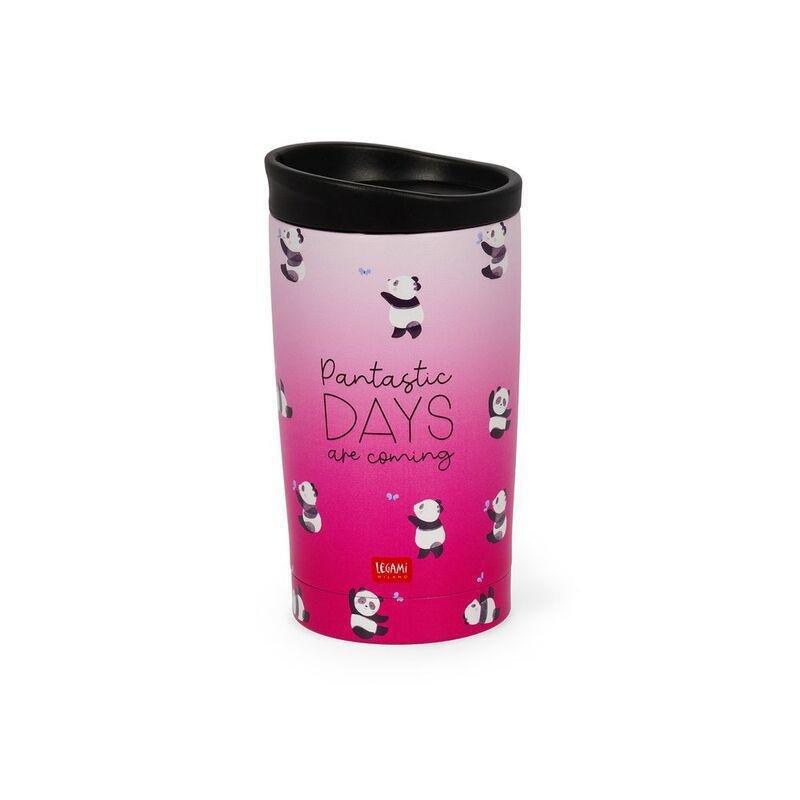Legami Vacuum Tumbler - Hot & Cold - Tumbler 275 ml - Panda, , large image number 0