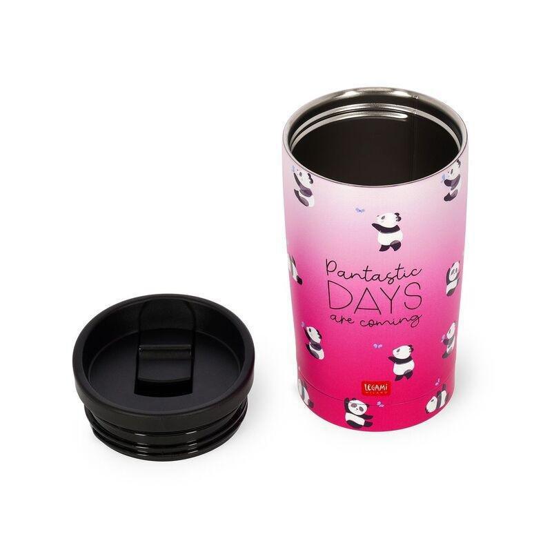 Legami Vacuum Tumbler - Hot & Cold - Tumbler 275 ml - Panda, , large image number 1