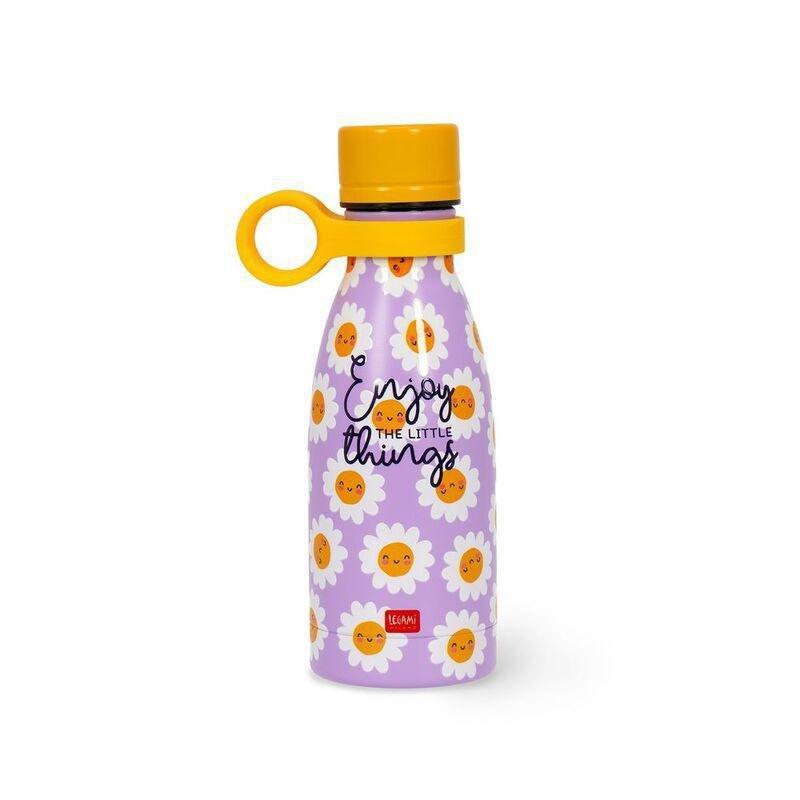 Legami Vacuum Bottle - Hot & Cold - Mini 300 ml - Daisy, , medium