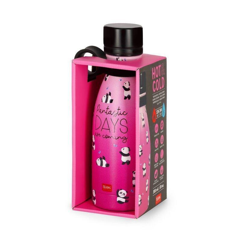 Legami Vacuum Bottle - Hot & Cold - Mini 300 ml - Panda, , large image number 1