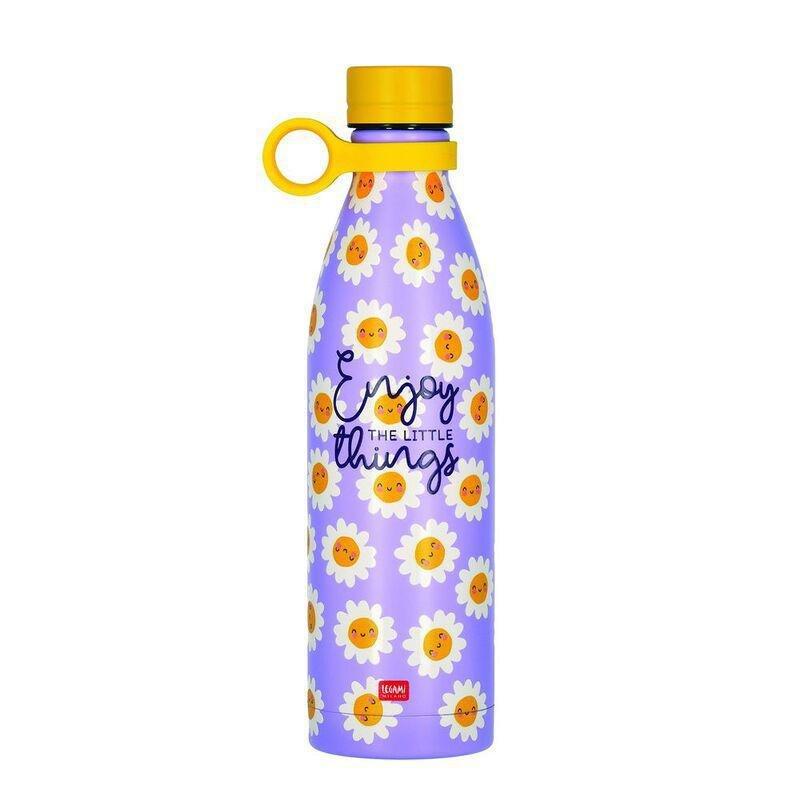 Legami Vacuum Bottle - Hot & Cold 800 ml - Daisy, , large image number 0