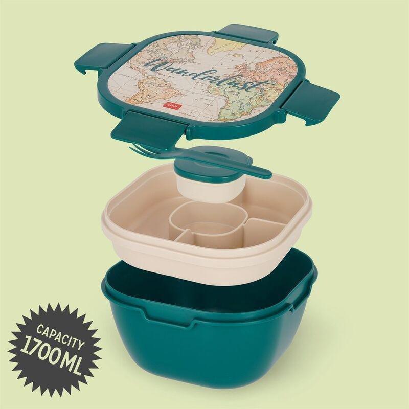 Legami Lunch Box 1700 ml - Travel, , large image number 1