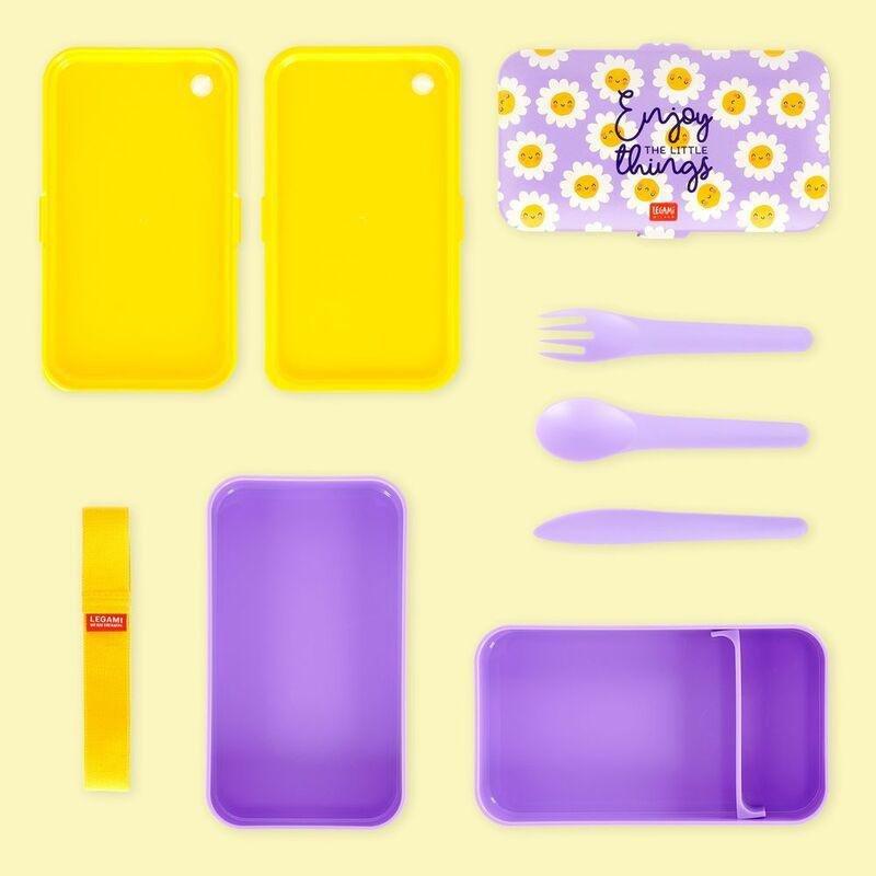 Legami Lunch Box 1200 ml - Daisy, , large image number 1