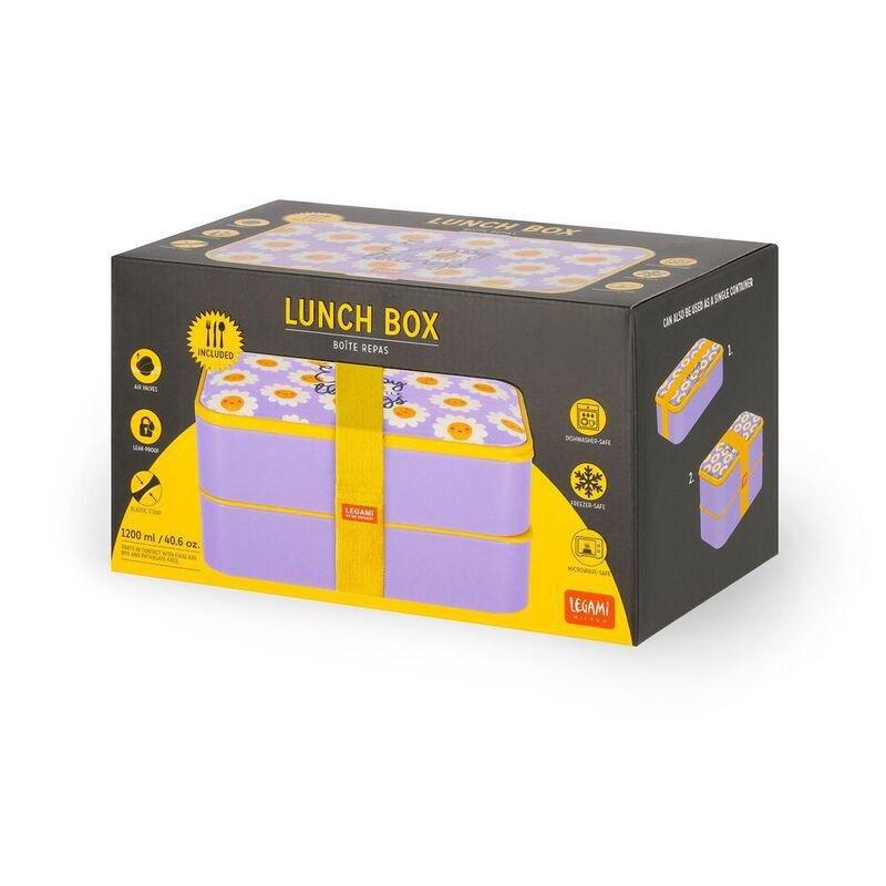 Legami Lunch Box 1200 ml - Daisy, , large image number 3