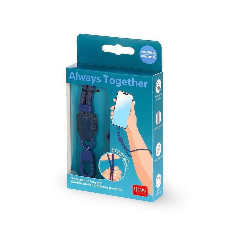 Legami Smartphone Lanyard - Always Together - Wrist - Blueberry, , large image number 2
