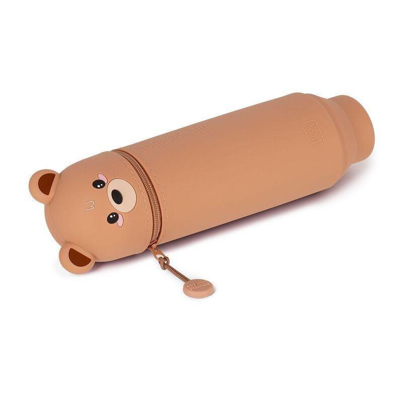Legami 2-In-1 Silicone Pencil Case - Kawaii - Teddy Bear, , large image number 3