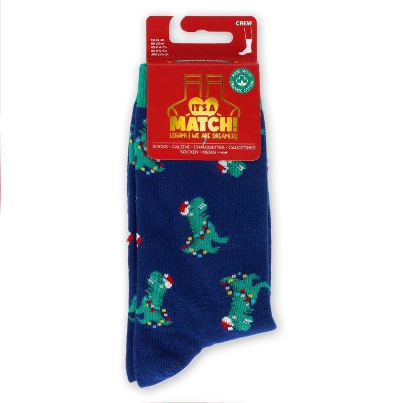 Legami Socks - It's a Match! - Small - Dino (Size 35-40), , large image number 2