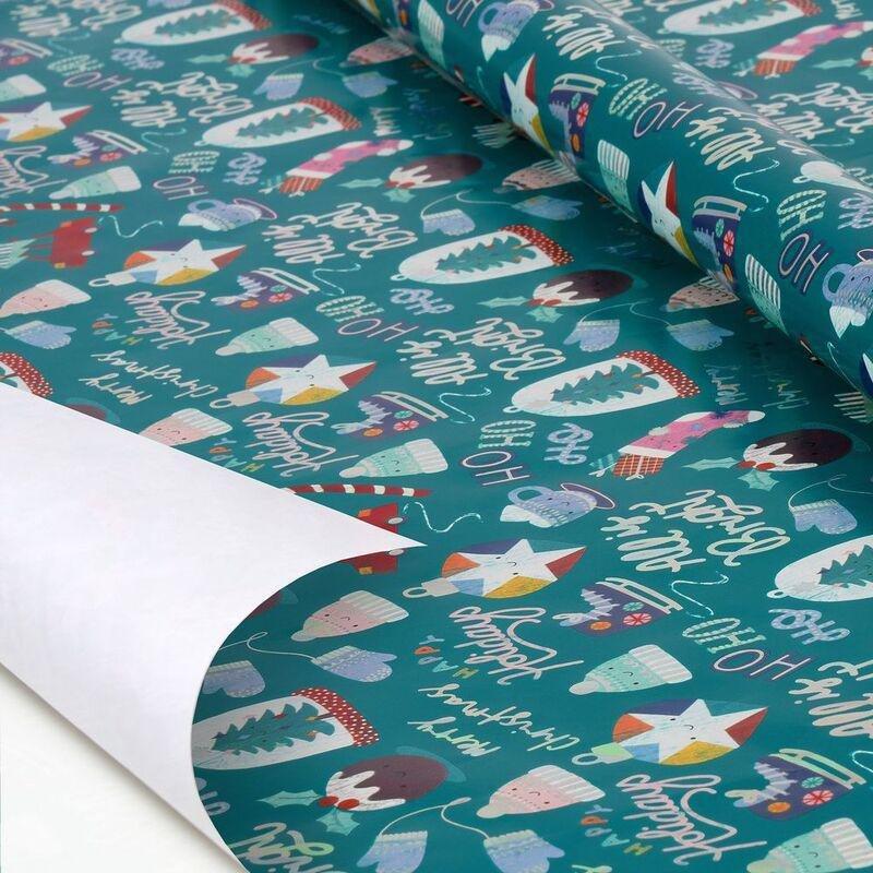 Legami Wrapping Paper - Xmas Ornaments (200 x 70 cm), , large image number 1