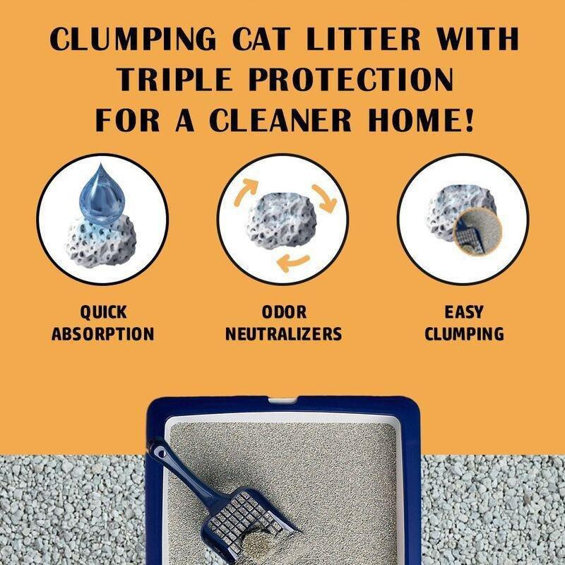 Smudges Ecocat Bentonite Clumping Cat Litter 20 Kg -Lemon Scented, , large image number 2