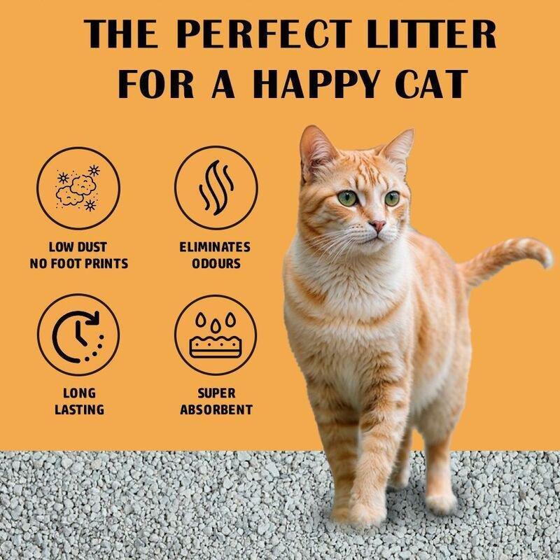 Smudges Ecocat Bentonite Clumping Cat Litter 20 Kg -Baby Powder Scented, , large image number 1