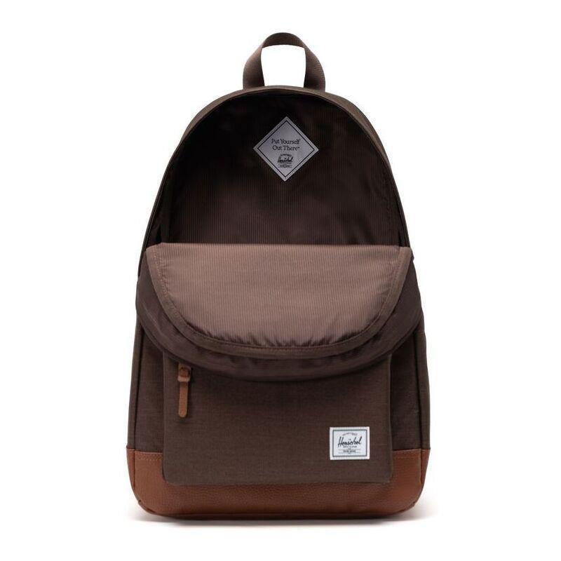 Herschel Heritage Backpack - Chocolate Brown Crosshatch/Tan, , medium