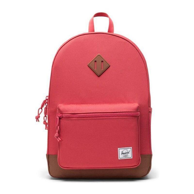Herschel Heritage Youth Backpack - Holly Berry/Saddle Brown, , medium