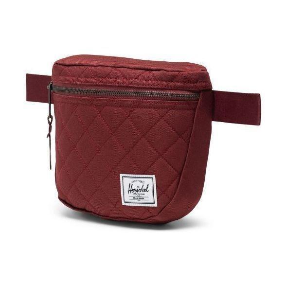 Herschel Settlement Hip Pack - Oxblood Red Quilted, , medium