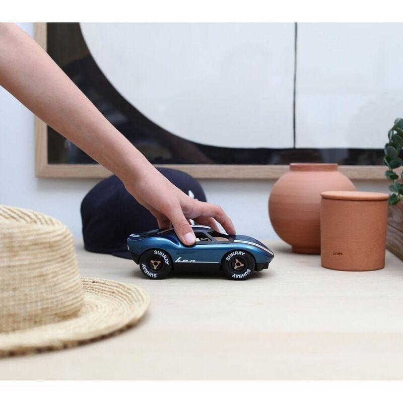 Playforever Mini Cash Racing Toy Car - Blue, , large image number 2