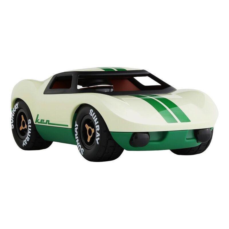 Playforever Mini Ken Cline Racing Toy Car - White/Green, , large image number 0