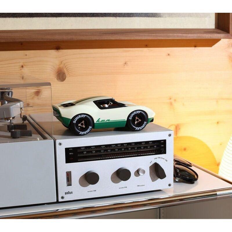 Playforever Mini Ken Cline Racing Toy Car - White/Green, , large image number 2