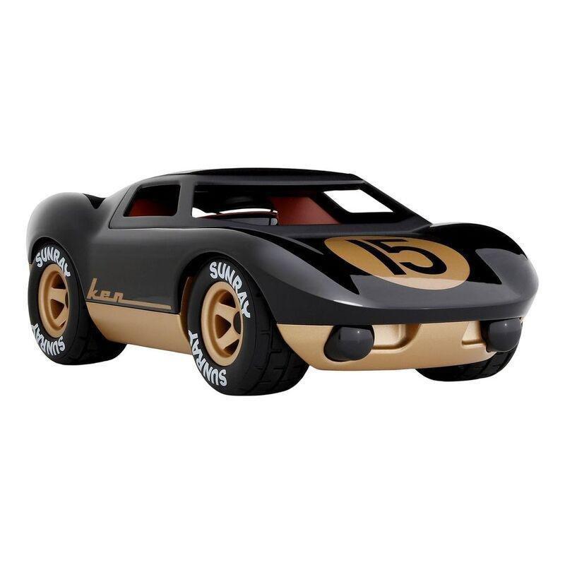 Playforever Mini Ken Cave Racing Toy Car - Black/Gold, , large image number 0