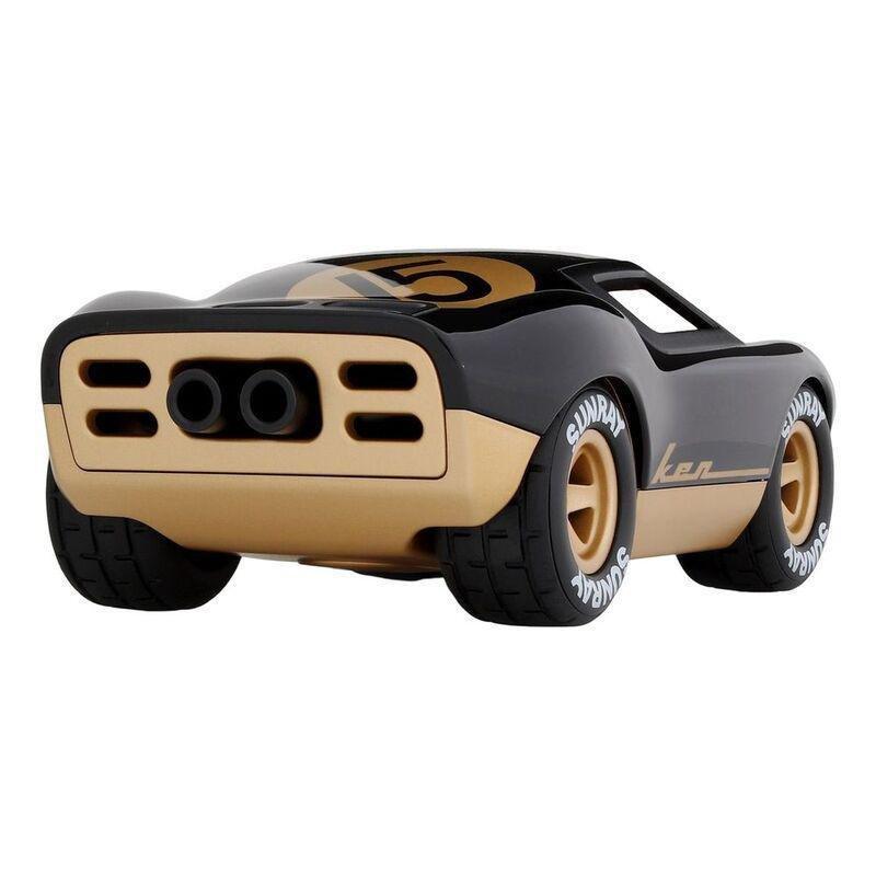 Playforever Mini Ken Cave Racing Toy Car - Black/Gold, , large image number 4