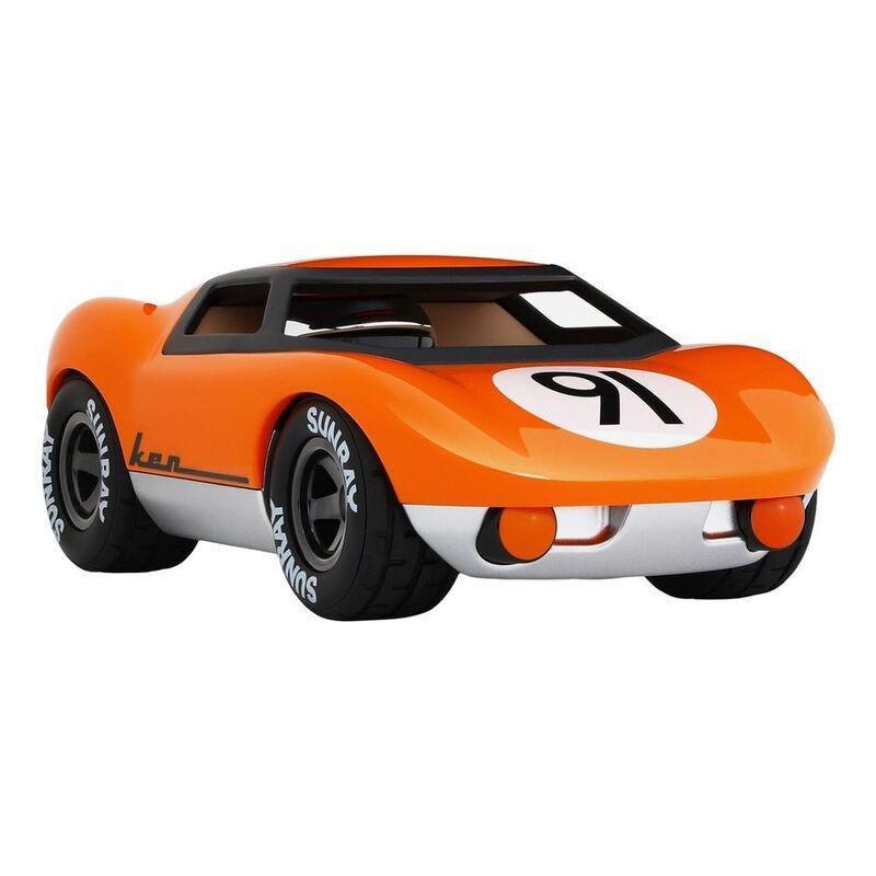 Playforever Mini Ken Gibson Racing Toy Car - Orange, , large image number 0