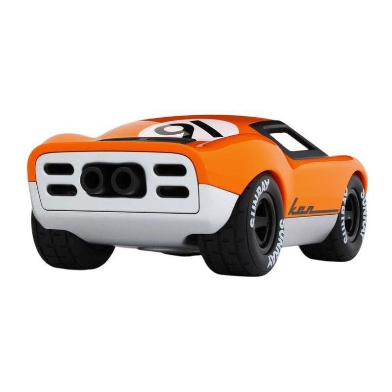 Playforever Mini Ken Gibson Racing Toy Car - Orange, , large image number 3
