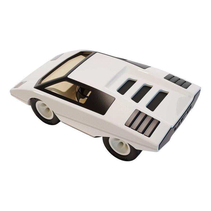 Playforever Mini Ufo Colomba Racing Toy Car - White, , large image number 0